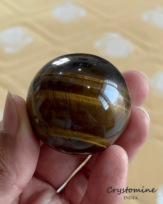 Tiger Eye \ Sphere \ 1.5 inch \ 112 gm \ TES2