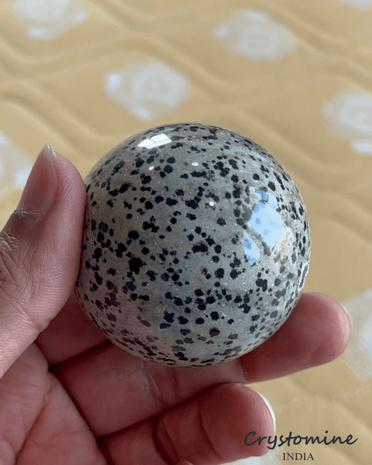 Dalmatian Jasper \ Sphere \ 2 inch \ 238 gm \ DJS2