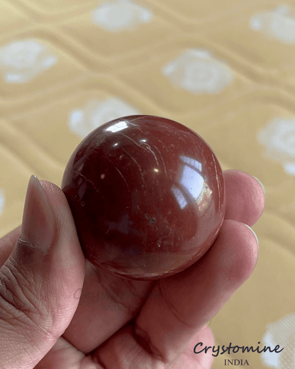 Red Jasper \ Sphere \ 1.5 inch \ 104 gm \ RJS2