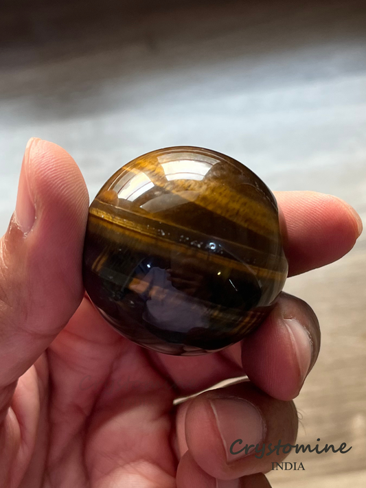 Tiger Eye \ Sphere \ 1.5 inch \ 100 gm \ TES1