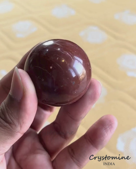 Red Jasper \ Sphere \ 1.5 inch \ 104 gm \ RJS2
